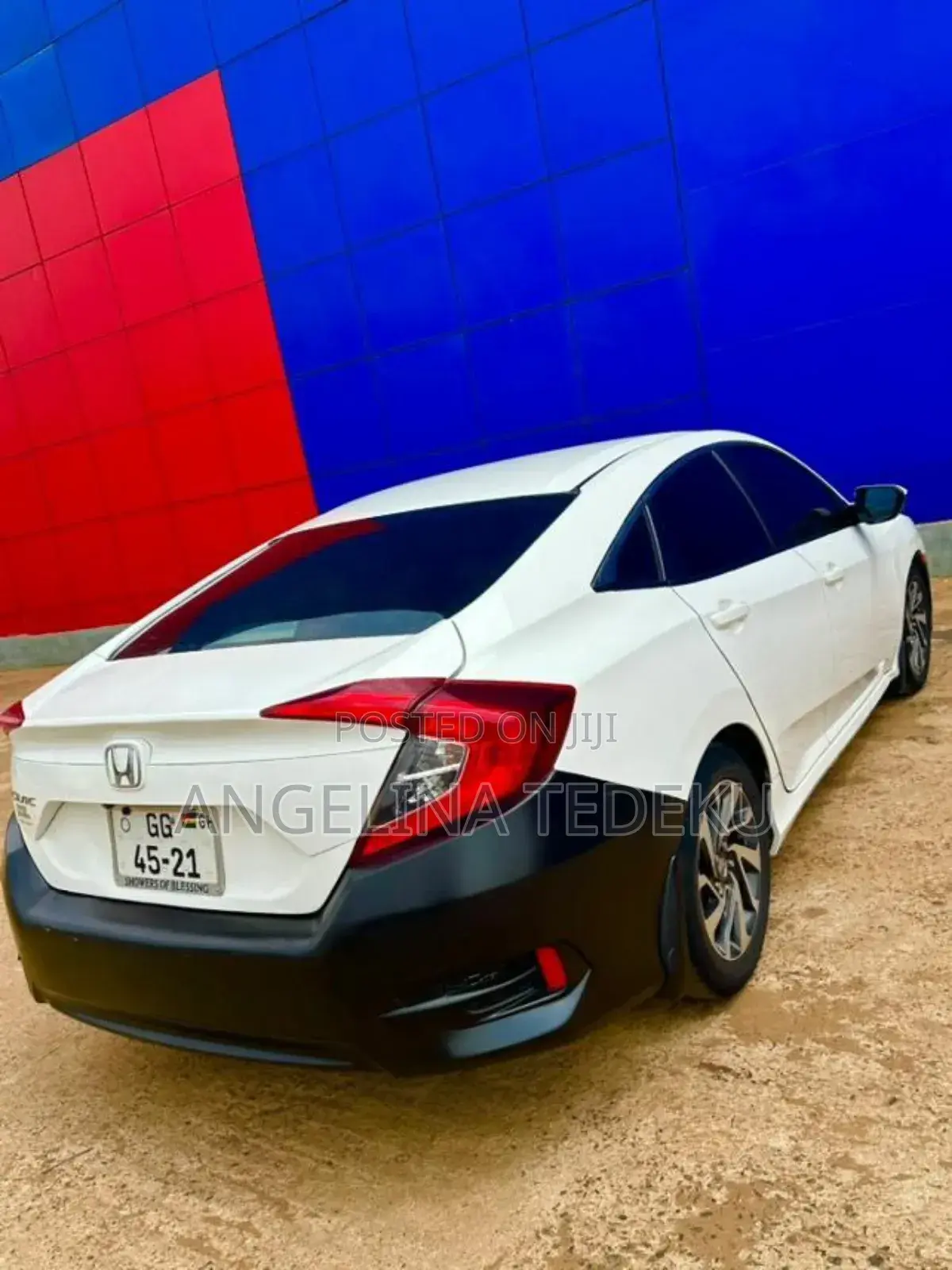 Honda Civic LX 4dr Sedan (2.0L 4cyl) 2016 White