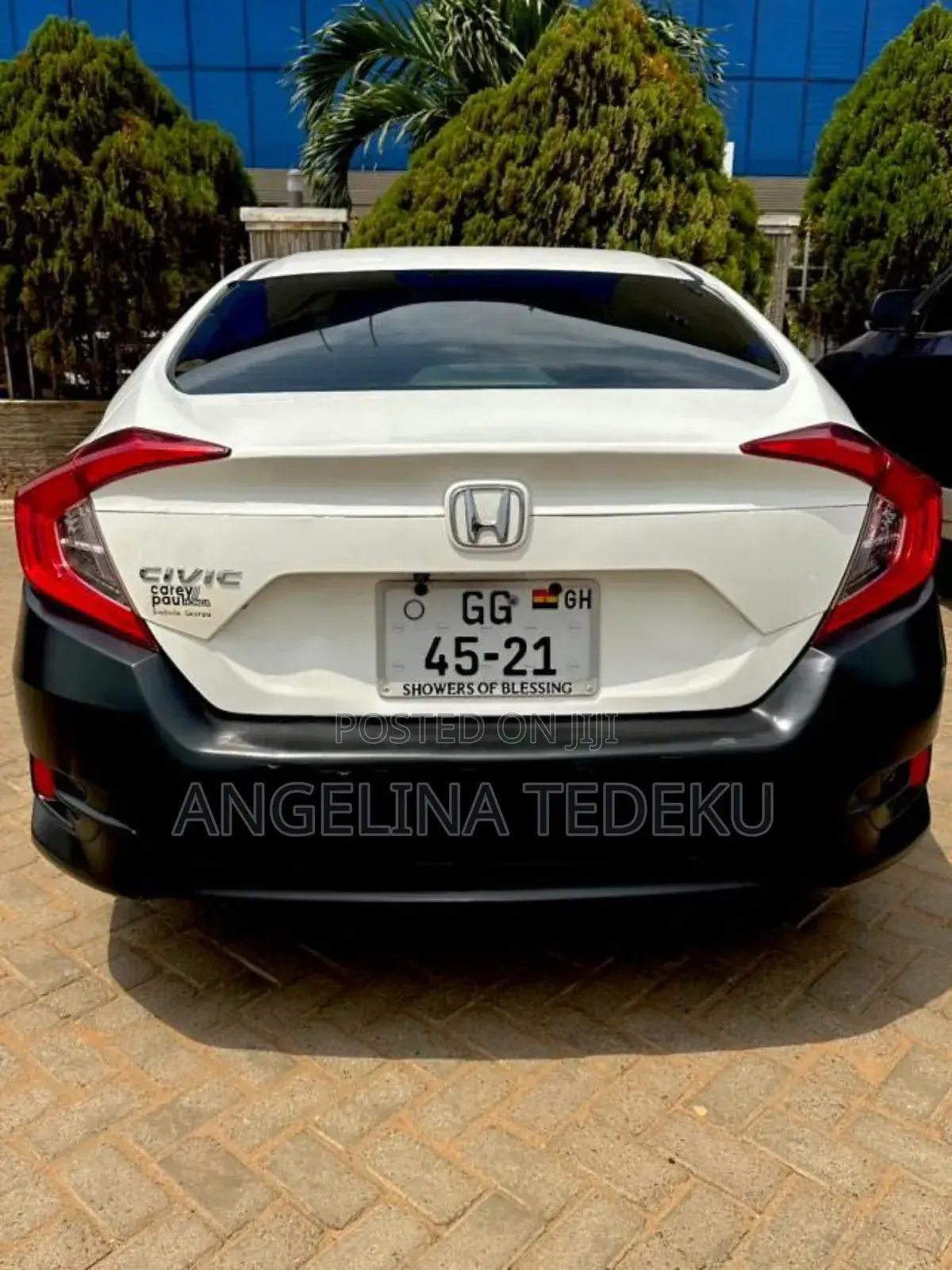 Honda Civic LX 4dr Sedan (2.0L 4cyl) 2016 White