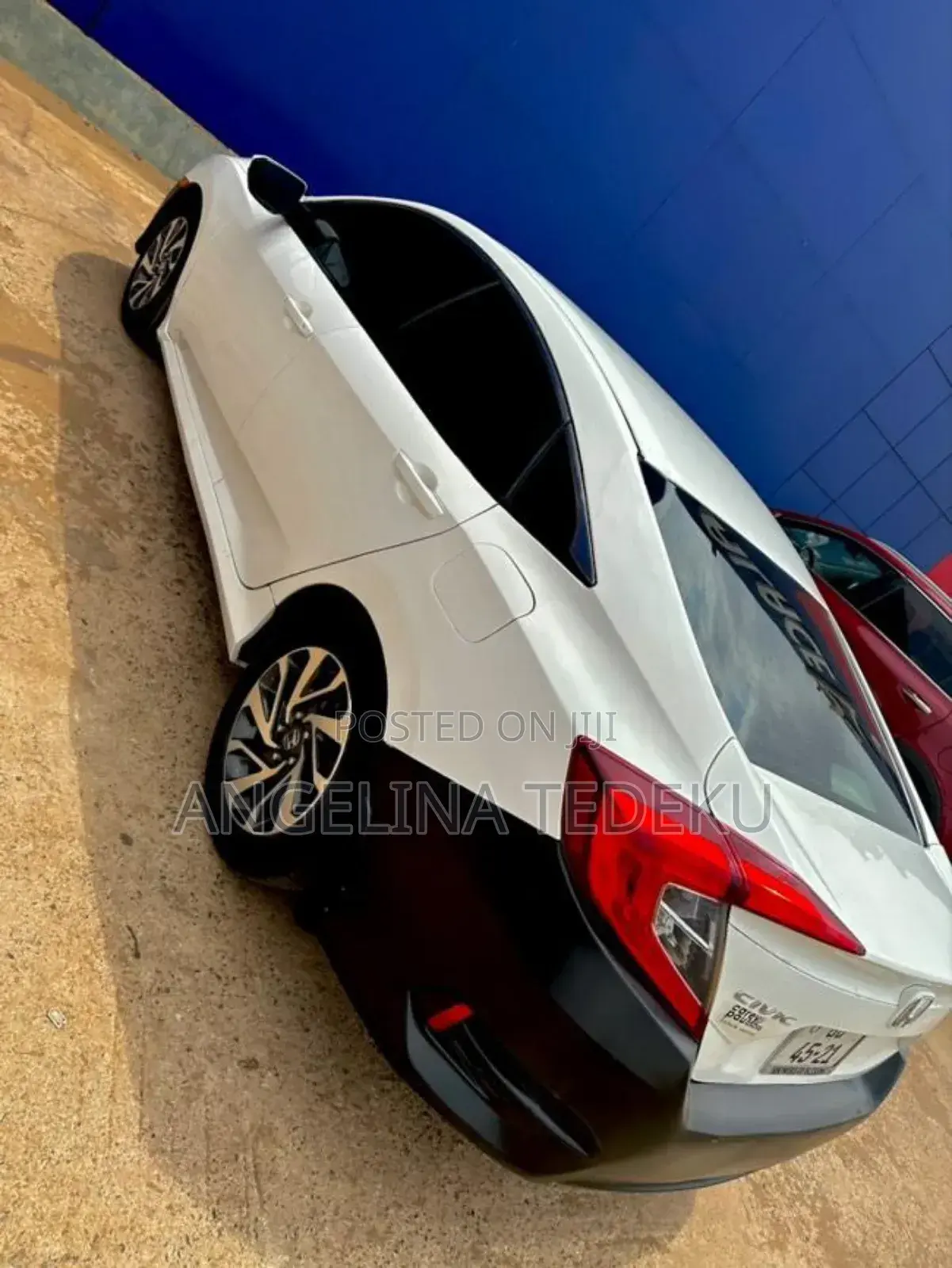 Honda Civic LX 4dr Sedan (2.0L 4cyl) 2016 White