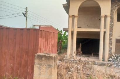 4-Bedroom Uncompleted Storey for Sale at Oyarifa Tippa Junction