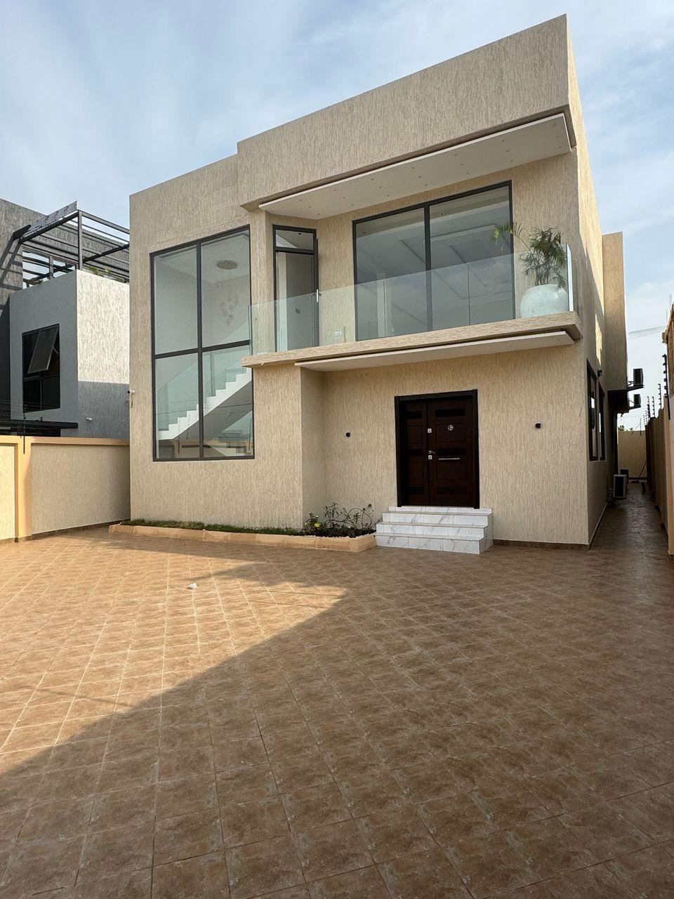 Ultra-Modern 4-Bedroom House with BQ – East Legon
