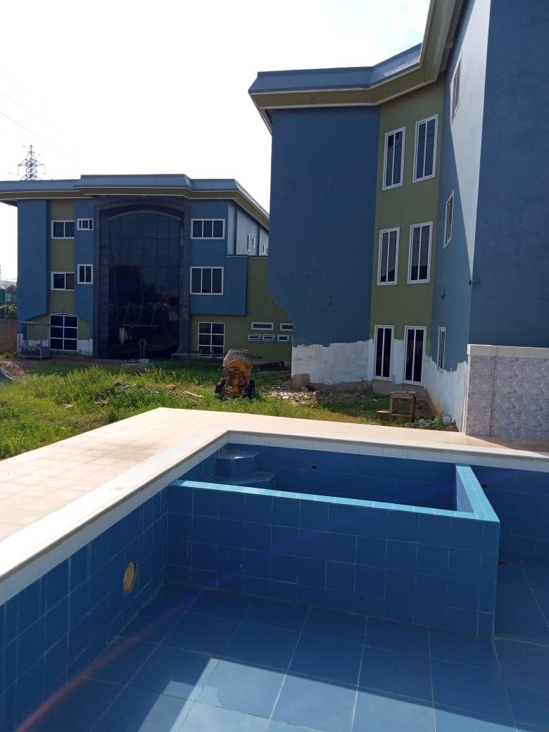 Executive 30-Room Ensuite Property with Premium Amenities at Haatso. Ideal for various commercial use.